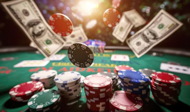 Mobile app showing Free Bet Blackjack betting controls and live stream
